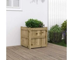 Sodo lovelis, 50x50x50cm, impregnuota pušies mediena