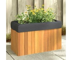 Sodo lovelis, 59x27,5x35cm, akacijos medienos masyvas