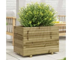 Sodo lovelis, 70x40x49,5cm, impregnuota pušies mediena