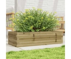 Sodo lovelis, 90x40x23cm, impregnuota pušies mediena