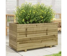 Sodo lovelis, 90x40x49,5cm, impregnuota pušies mediena
