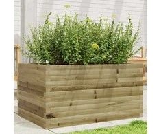 Sodo lovelis, 90x60x45,5cm, impregnuota pušies mediena