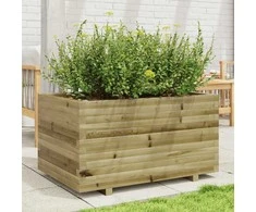 Sodo lovelis, 90x60x49,5cm, impregnuota pušies mediena