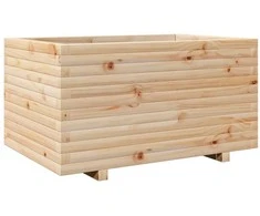 Sodo lovelis, 90x60x49,5cm, pušies medienos masyvas