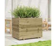 Sodo lovelis, 90x60x72,5cm, impregnuota pušies mediena