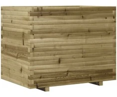 Sodo lovelis, 90x60x72,5cm, impregnuota pušies mediena