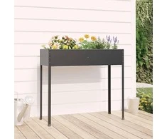 Sodo lovelis, antracito, 100,5x40,5x90cm, galvanizuotas plienas