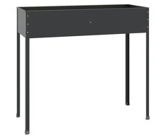 Sodo lovelis, antracito, 100,5x40,5x90cm, galvanizuotas plienas