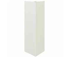 Sodo lovelis, baltos spalvos, 30x26x75cm, plienas, trikampis