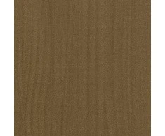 Sodo lovelis, medaus rudas, 70x70x70cm, pušies masyvas