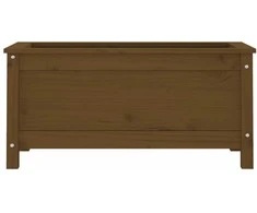Sodo lovelis, medaus rudas, 82,5x40x39cm, pušies masyvas