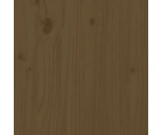 Sodo lovelis, medaus rudas, 82,5x82,5x39cm, pušies masyvas