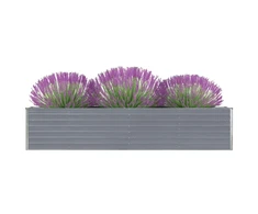 Lovelis, pilkas, 320x40x45cm, galvanizuotas plienas, aukštas
