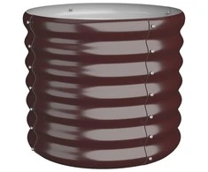 Sodo lovelis, rudas, 40x40x36cm, plienas