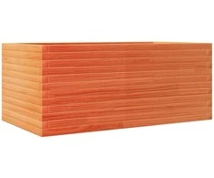 Sodo lovelis, vaško rudas, 110x60x45,5cm, pušies masyvas