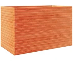 Sodo lovelis, vaško rudas, 110x60x68,5cm, pušies masyvas