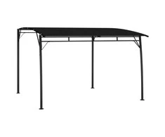 Sodo markizė nuo saulės, antracito spalvos, 3x3x2,55m