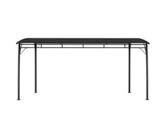 Sodo markizė nuo saulės, antracito spalvos, 4x3x2,55m