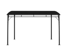 Sodo markizė nuo saulės, antracito spalvos, 3x3x2,55m