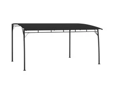 Sodo markizė nuo saulės, antracito spalvos, 4x3x2,55m