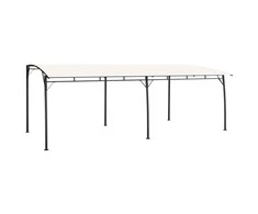 Sodo markizė nuo saulės, kreminės spalvos, 6x3x2,55m