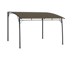 Sodo markizė nuo saulės, taupe spalvos, 3x3x2,55m