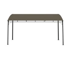 Sodo markizė nuo saulės, taupe spalvos, 4x3x2,55m