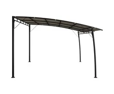 Sodo markizė nuo saulės, taupe spalvos, 4x3x2,55m