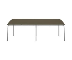 Sodo markizė nuo saulės, taupe spalvos, 6x3x2,55m