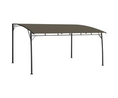 Sodo markizė nuo saulės, taupe spalvos, 4x3x2,55m