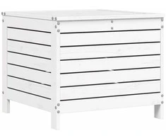 Sodo pakoja, balta, 62x63,5x53,5cm, pušies medienos masyvas