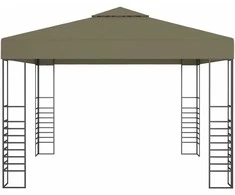 Sodo palapinė, taupe spalvos, 3x3m, 180 g/m²