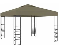 Sodo palapinė, taupe spalvos, 3x3m, 180 g/m²