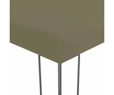 Sodo palapinė, taupe spalvos, 3x3m, 180 g/m²
