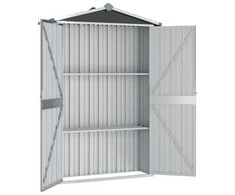Sodo pašiūrė, antracito, 116x45x175cm, galvanizuotas plienas