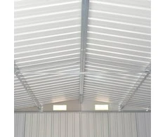 Sodo pašiūrė, antracito, 257x779x181cm, galvanizuotas plienas