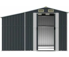 Sodo pašiūrė, antracito, 277x192,5x179cm, galvanizuotas plienas