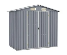 Sodo pašiūrė, pilka, 205x129x183cm, galvanizuotas plienas