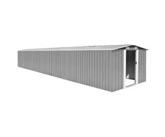 Sodo pašiūrė, pilka, 257x779x181cm, galvanizuotas plienas