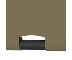Sodo pergolė su įtraukiamu stogu, taupe spalvos, 3x3m, 180g/m²
