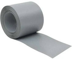Sodo pertvaros, 10vnt., pilkos, 252,5x19cm, PVC