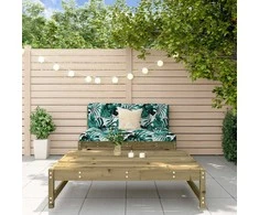 Sodo poilsio baldų komplektas, 2 dalių, impregnuota pušis