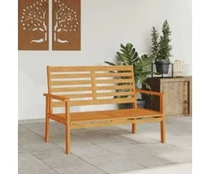 Sodo sofa-suoliukas, 120cm, akacijos medienos masyvas