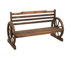 Sodo souliukas, 112cm, eglės medienos masyvas