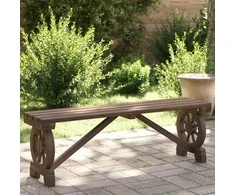 Sodo souliukas, 115cm, eglės medienos masyvas
