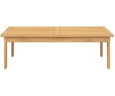 Sodo stalas, 100x60x30cm, akacijos medienos masyvas