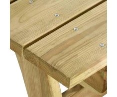 Sodo stalas, 110x74x75cm, impregnuota pušies mediena