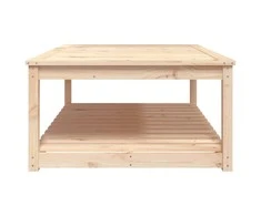 Sodo stalas, 121x82,5x45cm, pušies medienos masyvas