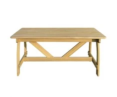 Sodo stalas, 150x74x75cm, impregnuota pušies mediena