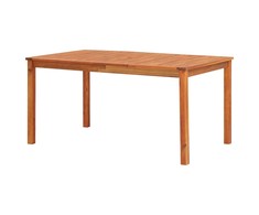 Sodo stalas, 150x90x74cm, akacijos medienos masyvas